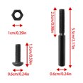 thumbnail image 3 of Sturdy Front Shaft Locking Screw with Folding Hook - Electric Scooter Hardware Screws for 30 Series, 3 of 8