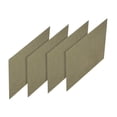 thumbnail image 1 of Microondas Horno Guíaondas Cubierta Mica Reparación Placa Horno Lámina Placa para Cocina 130x130x0. 2mm, Paquete de 4 Unique Bargains repuestos para horno microondas, 1 of 7