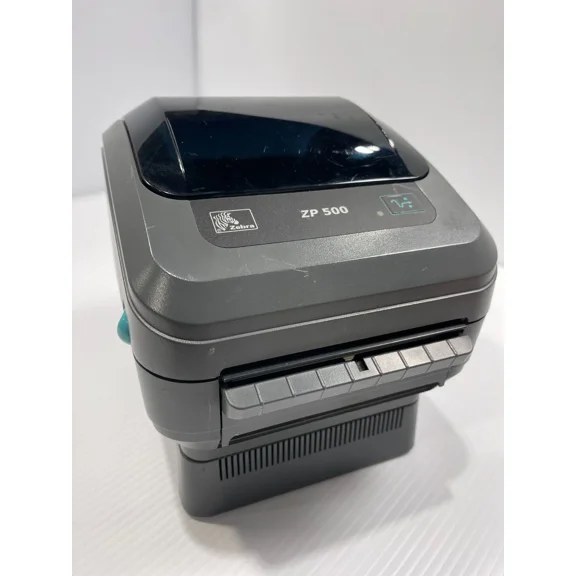 Restored Zebra ZP 500 Label Printer with 203 dpi Resolution W/Prints, Power Cord & New USB Cable 120740-025 (Refurbished)
