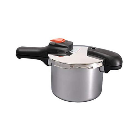 

One-hand pressure cooker 3.5L IH-compatible stainless steel pressure switching type with recipe SAVE COOK H-5435