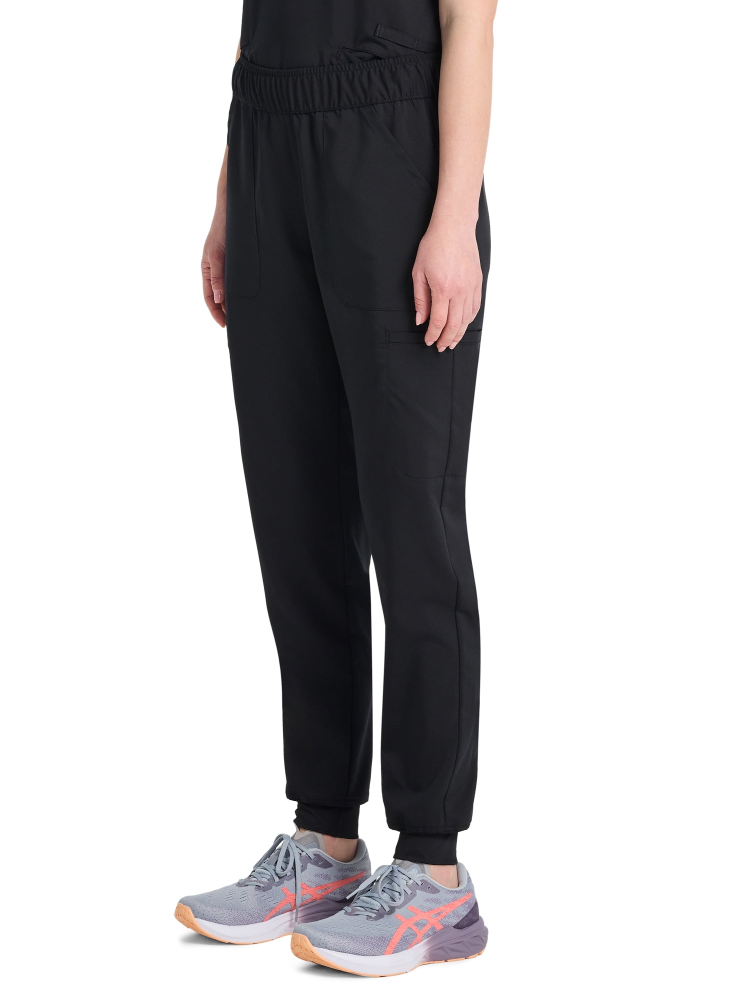 Scrubstar Ultimate Women’s Petite Antimicrobial Cargo Jogger Scrub Pant, Sizes XS–XL