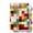 B.Color grid, variant on iPad 9.7 5th 6th Gen Air 1st 2nd Generation [iPad 5 6 Air 1 2] A1893 A1822 A1566 A1474 MH2V2LL/A MRM52LL/A MP242LL/A Magnetic Dual Angle Stand with Honeycomb Pattern Printed Cover - Blossom
