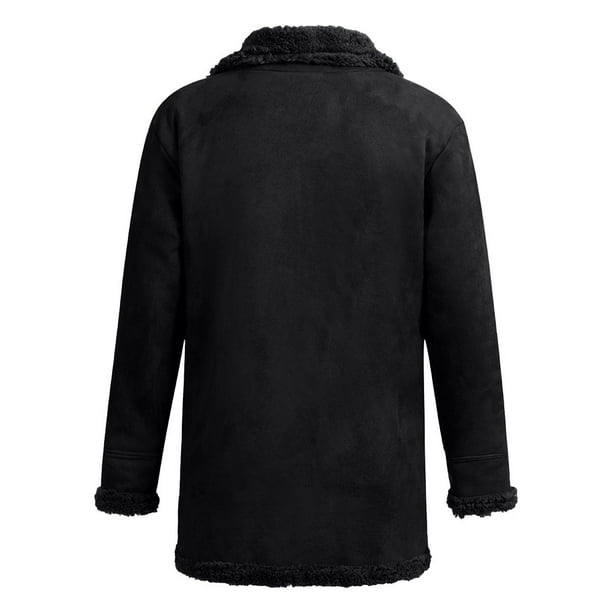 Sheepskin wool deals coat