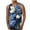 Blue, variant on Aueoeo Men's Floral Tank Tops Novelty Tropical Printed Beach Shirts Mens Casual Sports Gym Workout Sleeveless Tees Summer Hawaiian Vacation Outfits for Men S-3X Sky Blue