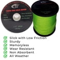 thumbnail image 5 of Blaze Line 100% Polyester Arborist Climbing Throw Line Rope 2mm 150Ft 200 lbs-High Strength Visibility Cord Neon Green, 5 of 12
