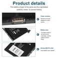 thumbnail image 3 of Batería Futurebatt G91J0 41 Wh 11,25 V para Dell Latitude, 3 of 9