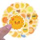 thumbnail image 4 of Pegatinas Sunshine Sun Smiley de vinilo impermeables, 60 unidades, 4 of 5