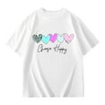 thumbnail image 7 of Fshinging Kids Girls Summer Tops 2025 T Shirts Short Sleeve Basic Kids Workout Clothes Size 13-14, 7 of 7