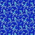 thumbnail image 3 of Mermaids 44" 100% Cotton Fabric One-Yard Precut, Blue, 3 of 3