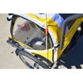 Allen Sports Deluxe Steel 2Child Bicycle Trailer and Stroller, S2