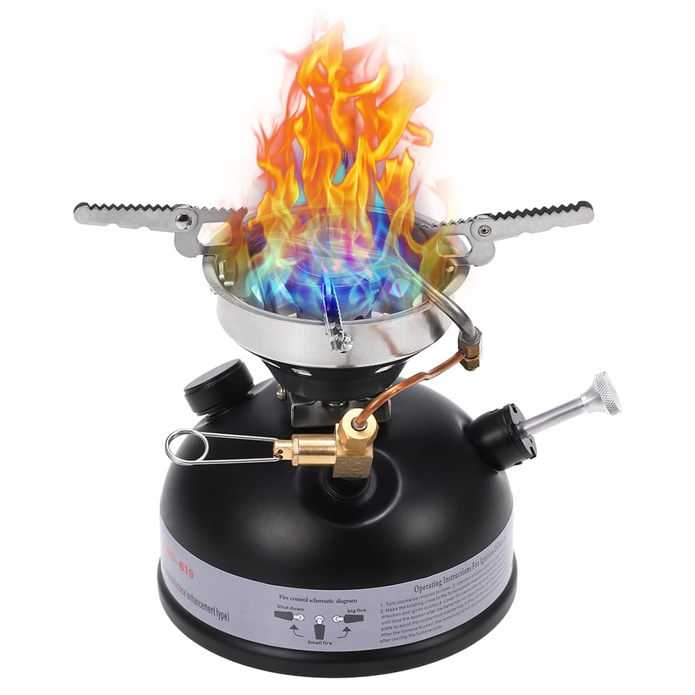 AREALER Portable Camping Gasoline Stove Liquid Fuel Alcohol Diesel Oil Stove