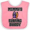 thumbnail image 3 of Inktastic Mommy Surfing Buddy Surfboard Boys or Girls Baby Bib, 3 of 4