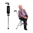 thumbnail image 4 of Bastón Plegable con Asiento Walk It Easy para Adulto Mayor con 3 Patas, 4 of 7