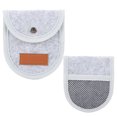 thumbnail image 3 of Plectrum Holder Case, Wool Felt Anti-Falling Guitar Pick Bag Pouch Durable Portable  For Storage Black,Grey, 3 of 8