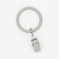 thumbnail image 3 of Mainstays Curtain Clip Rings 1" Nickel 7 Pack, 3 of 8