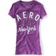 thumbnail image 1 of Aeropostale Mujer Aero Est. Camiseta gráfica 87 Glittery, púrpura, grande Aeropostale Camiseta gráfica, 1 of 1