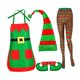thumbnail image 4 of Delantal Fernando Disfraz de elfo para hornear Navidad Cosplay, 4 of 8