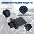 thumbnail image 4 of Repuesto de resistencia de motor de ventilador HVAC para Ford Expedition, Escape, F150, F250, F350 Super Duty, Mustang, 4 of 7