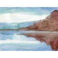 thumbnail image 3 of Stellar Design Studio 18x15 Black Modern Framed Museum Art Print Titled - Mountain Lake 7, 3 of 5