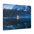 thumbnail image 2 of Incredible Crystal Clear Winter at Morning Scene Beautiful Outstanding and Astonishing Lake Beauty Nature Scene Winter Morning and Mountain Wall Art Ready to Hang Unframed, 2 of 18