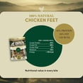 thumbnail image 4 of Oldfield Naturals Chicken Feet Dog Treats for Dogs, Dehydrated Chicken Feet Dog Chews, Single Ingredient High Protein Chicken Treats, Crunchy Natural Dog Snacks, 10 Pcs, 4 of 6