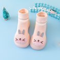 thumbnail image 2 of Ketyyh-chn99 Baby Sock Shoes Baby Boy Girl Cartoon Warm Floor Socks Rubber Sole Shoes Pink,24-25, 2 of 5