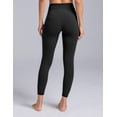 thumbnail image 2 of Leggins Colorfulkoala Dreamlux sin costuras frontales para mujer, negros, 2 of 5