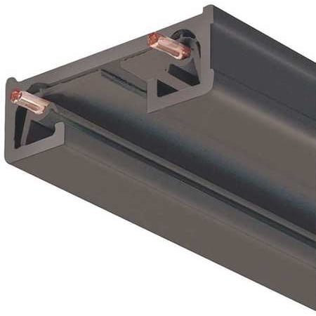 6 Each 6' Sections - JUNO LIGHTING GROUP - JUNO TRAC-LITES R 6FT BL Track Section, 6 ft, Black
