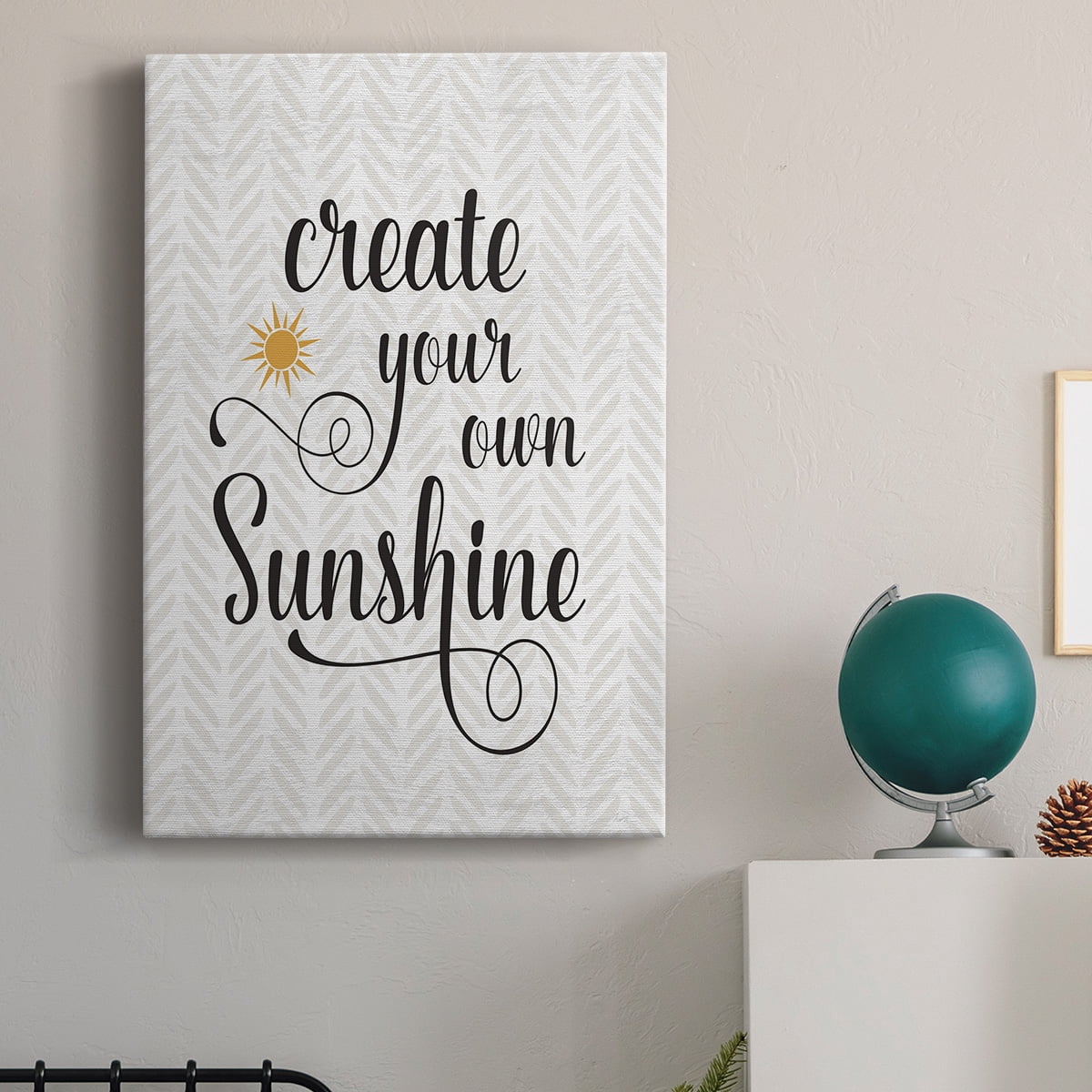 Create Your Own Sunshine Premium Gallery Wrapped Canvas - Ready to Hang