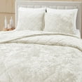 thumbnail image 3 of Wonderful Bedding Diamond Quilting Luxury Crushed Velvet 3-Pieces Quilt Set, 3 of 7