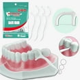 thumbnail image 3 of 100Pcs/Set Dental Floss Stick Anti-Slip Precise Cleaning Lightweight Ultra Thin Toothpicks Floss for Adult, 3 of 8