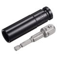 thumbnail image 1 of Unique Bargains Socket Accessory Set, 16mm Deep Socket 1/4' Hex Shank Impact Adapter with 1/2' Drive, 1 of 5