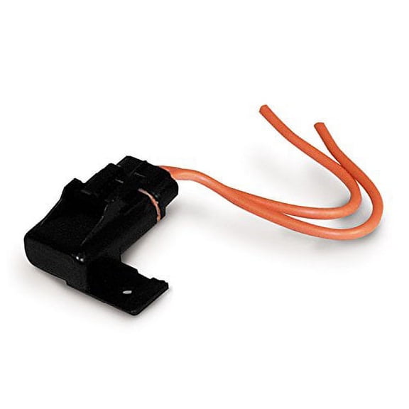 Calterm 08231 Weatherproof Panel Mount ATO & ATC Fuse Holder, 10 AWG, 30A, Black