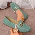 thumbnail image 7 of Wowcloth Women's French Retro Flats – Comfortable Round Toe Design with Soft Flat Sole and Suede Finish for Casual Fashion Wear, 7 of 7