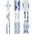 thumbnail image 2 of Kit Pegatinas Tatuaje Temporal Juego Jugo Hierbas 9 Piezas Impermeables, 2 of 9