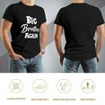 thumbnail image 5 of Big Brother Again Hipster Men's Cotton Short Sleeve HD Print Tee for Casual T-Shirt Crew Neck Top Black M, 5 of 7