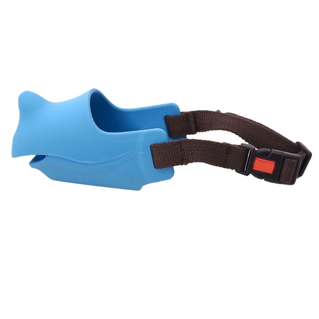 Cubierta bucal para mascotas, cubierta bucal de silicona para perros, bozal de silicona para perros, cubierta bucal de silicona confiable y duradera Jadeshay A