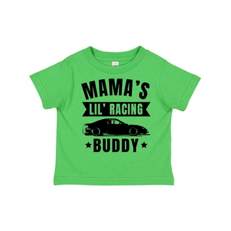 

Inktastic Mamas Lil Racing Buddy Gift Toddler Boy or Toddler Girl T-Shirt