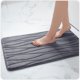 thumbnail image 2 of Alfombrilla de baño de espuma viscoelástica Homaxy, alfombrilla de baño absorbente antideslizante, alfombra de cocina, sala de estar, dormitorio, hogar, alfombra decorativa para piesnegro43CMx61CM Deng Xun unisex, 2 of 2