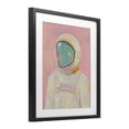 thumbnail image 2 of Stupell Industries Modern Astronaut Portrait in Pink Dream Black Framed Print Under Glass, 13 x 16, by The Prints Vibe, 2 of 8