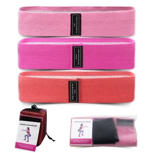 Yoga Resistance Band,3pcs Yoga Resistance Band Resistance Loop Band Fabric Booty Bands Sleek Aesthetic