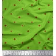 thumbnail image 1 of Soimoi polyester Crepe Fabric Artistic Flower & Dots Decor Fabric Printed Yard 42 Inch Wide, 1 of 3