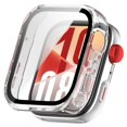 thumbnail image 4 of Shockproof Mixed Case & Tempered Glass Set Wearable Device Full Edges Defense Strong Protector for Watch Fit4, 4 of 8