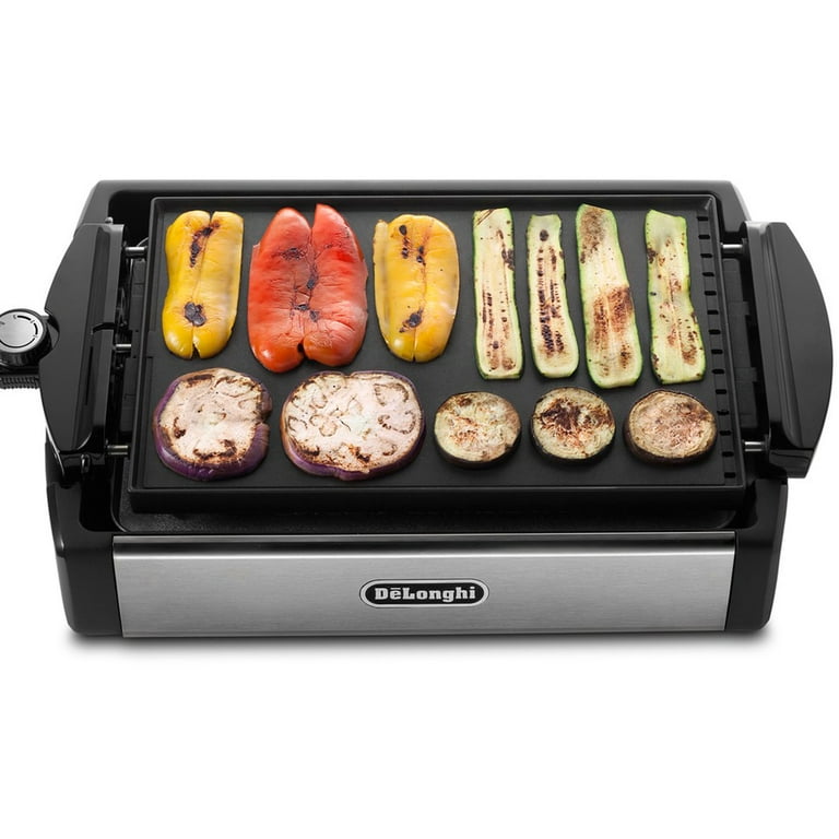 De Longhi Indoor 2 in 1 Reversible Grill and Griddle