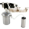 thumbnail image 1 of Milking Machine Cow Electric Milking Machine for Cows Small Goat Milk Suction Machine Electric Milking Machine for Cows Stainless Steel Electric Goat and Cow 2L Home Use, 1 of 7