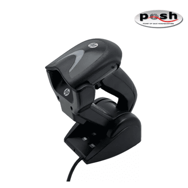 Restored HP Barcode Scanner HP4400W w/USB Kit & Charging Station (Refurbished)