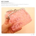 thumbnail image 2 of Adorable Change Purse Key Chain Cards Change Wallet Coin Purse Keyring Storage Bag, 2 of 8