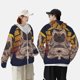 thumbnail image 4 of Fotbe Pug dog Yoga Chaqueta con Protección Solar UPF 50+ para Hombre y Mujer, Camisa con Capucha y Bolsillos-Large, 4 of 7