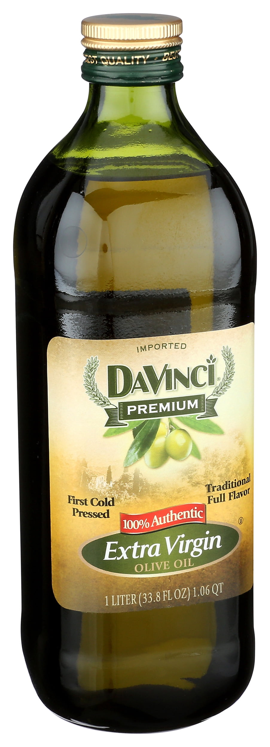 Pack of 12, Davinci Extra Virgin Olive Oil, 33.8 oz
