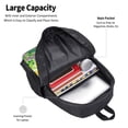 thumbnail image 5 of Balery Plants and Insects Backpack for Men and Women - Durable 600D Oxford Cloth -Large Capacity, Water-Resistant School, Travel, and Hiking Bag, 5 of 9